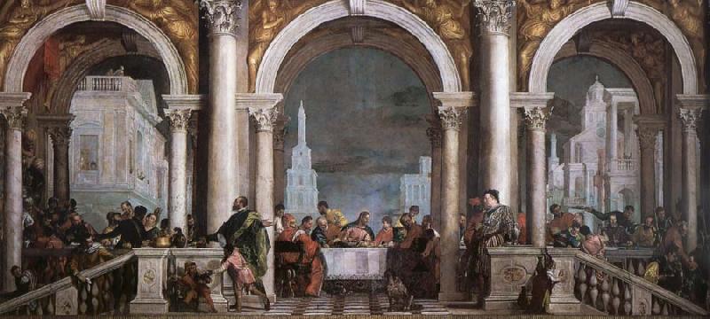 Paolo Veronese The guest time in the house of Levi France oil painting art